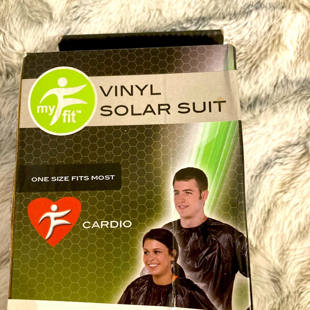 Vinyl solar suit for exercise